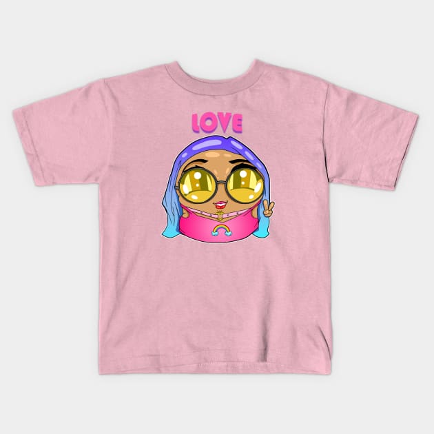 CutePotatoLove001 Kids T-Shirt by TaoMonkey